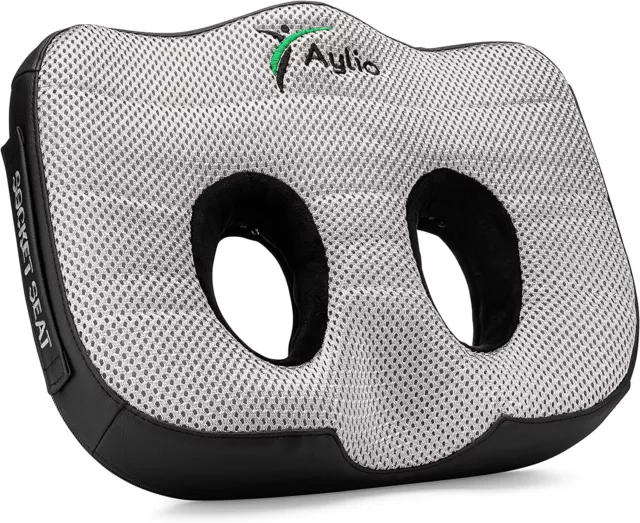 Aylio Socket Seat - Memory Foam Comfort Cushion for Butt and Tailbone Relief, Po
