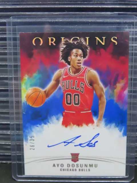 Ayo Dosunmu 2021-22 Immaculate Collection Immaculate Rookie Introductions  Autographs #2 RC #24/99 (CSG 9)
