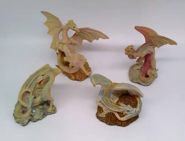 HSC Enchantica Dragons Collectors Addax, Spirit Snowstar Stormbringer Solshard