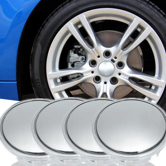 4Pcs 65mm Universal Car Wheel Center Caps Tyre Rim Hub Covers Auto Accessories