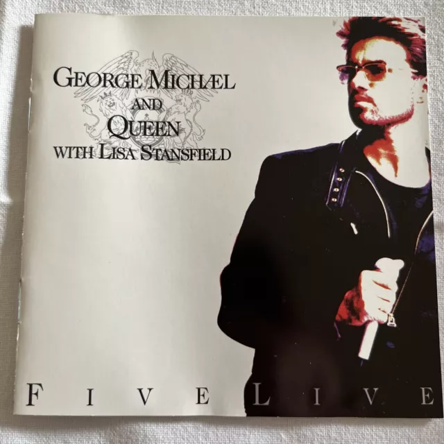 George Michael & Queen with Lisa Stansfield - Five Live - U.S. CD Single