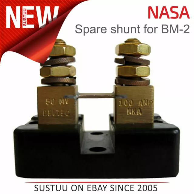 NASA Marine Spare Shunt for BM-2 / Compact│200Amp 50mV│For Boats & Marine