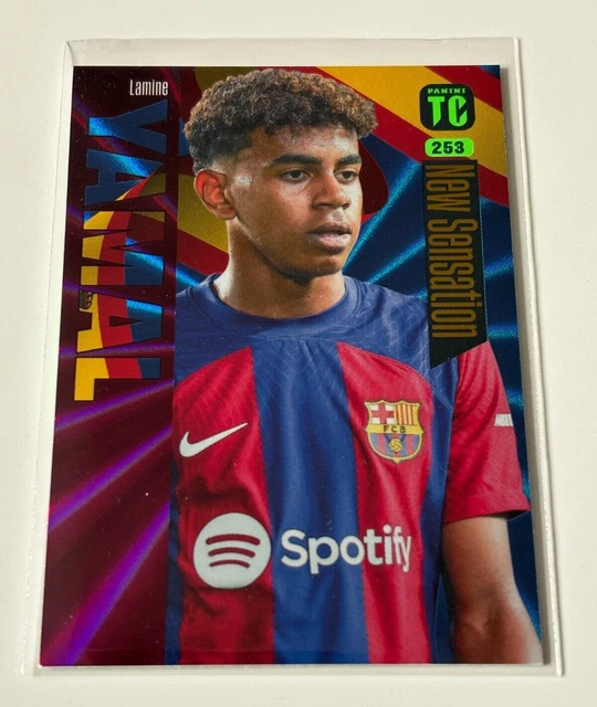 CARD PANINI TOP Class 2024 Lamine Yamal Rookie Barcelona 253 EUR 5,00