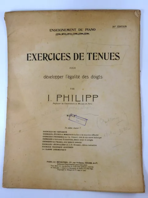 Exercices De Piano Pour Les Nuls - Partitions et CD