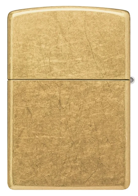 Zippo Original lighter Regular/Street Brass / Gift Case