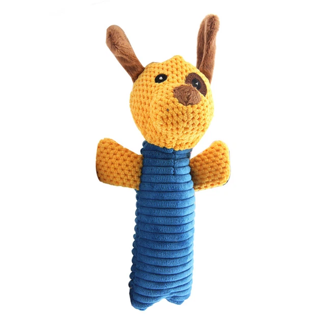 Kit para perros sonido algodón mascota cachorro juguete chirrido suave