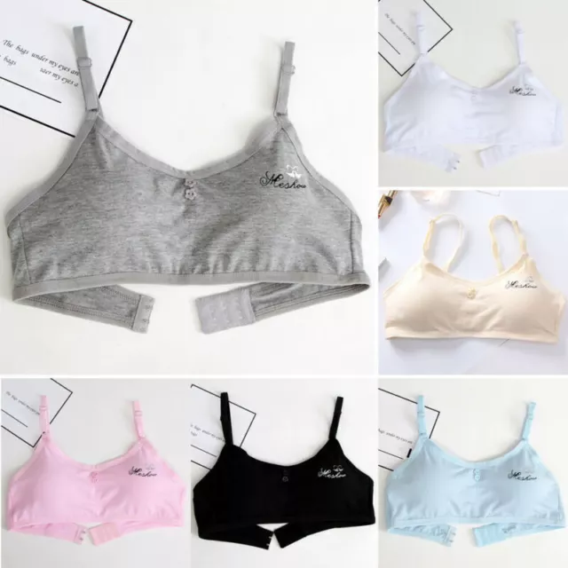 TEEN GIRL SPORTS Bra Kids Top Underwear Young Puberty Training Bra For  7-16years £4.05 - PicClick UK