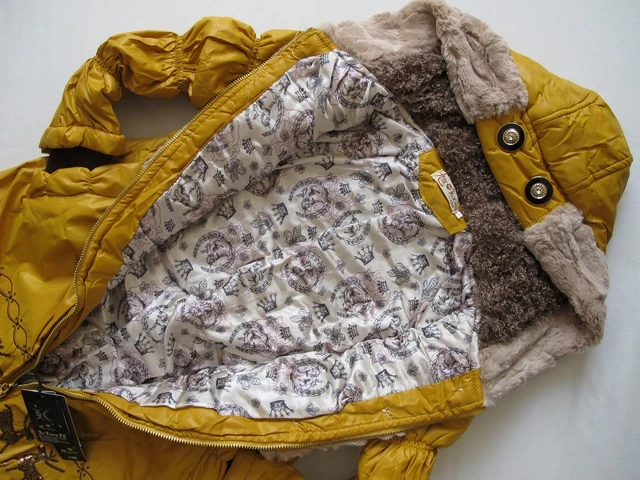 Giacche con cappuccio invernali Natale Boutique Design per ragazze taglia 6 7 8 09 anni 10t 2