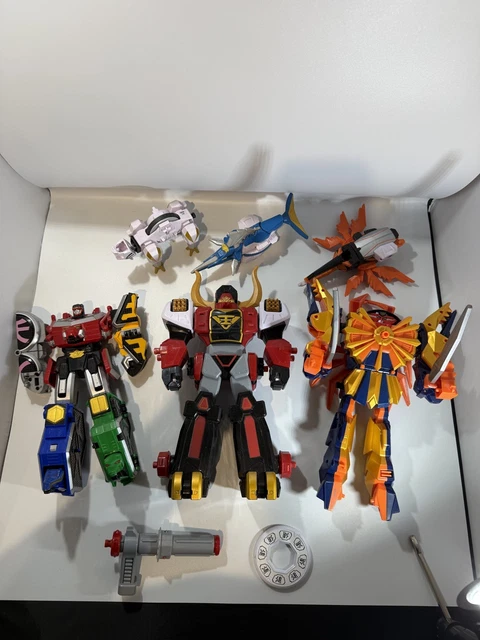 Megazord Shinkenoh DX - Power Rangers Samurai - Bandai Japan - Bon état