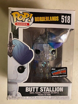 Borderlands #518 Butt Stallion Funko Pop Games ,2019 NY Comic Con Exclusive,Ltd.
