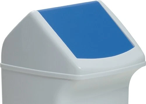 DURABLE Deckel PE blau B330xT330mm f.Abfallsammler 40l m.Einwurfklappe