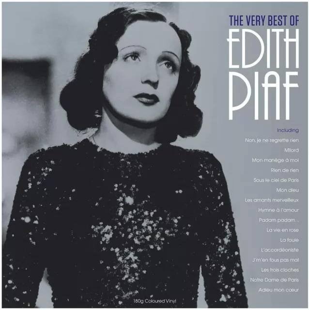The Very best of Edith Piaf 180G Vinyl Clear Record LP