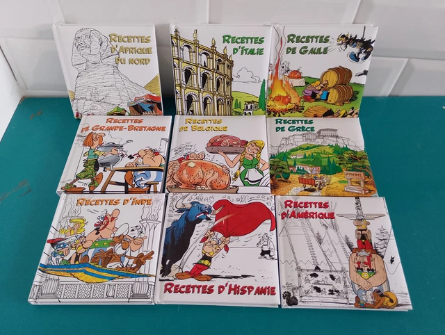 Lot De 3 Affiches Astérix De 1992 - Format 30x40 Cm En Plastique - Objets Dérivés BD