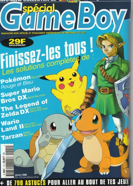 Magazine Special Game Boy Pokemon Hors-Serie Collector Consoles’ Mania 01/2000 2