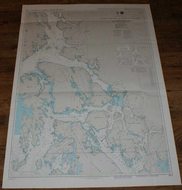 Nautical Chart No. 4972 United States, Alaska - Southeast Coast, Etolin Island