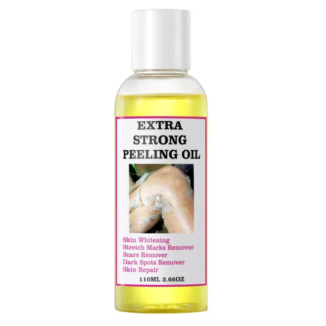 110ml Extra Strong Yellow Peeling Oil Dark Skin Body Brightening Exfoliating