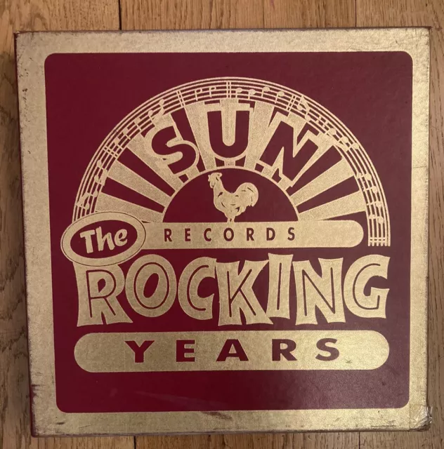 Sun Records Rocking Years 12 Disc Vinyl Box Set Roy Orbison Jerry Lee Lewis