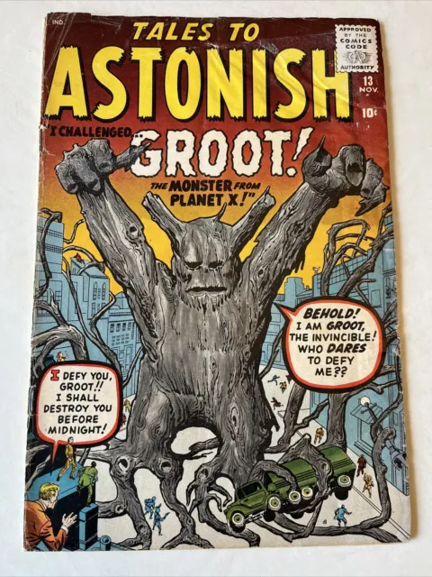 Tales to Astonish #13 (Nov 1960, Marvel Comics) | 1st app Groot.