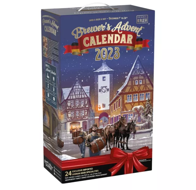 KALEA BREWER'S GERMAN Beer Advent Calendar 2023 Imported Collectible