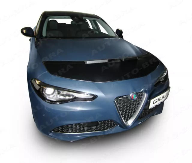 Bonnet BRA für ALFA ROMEO Giulia 952 ab 2016 Steinschlagschutz Haubenbra Tuning 3