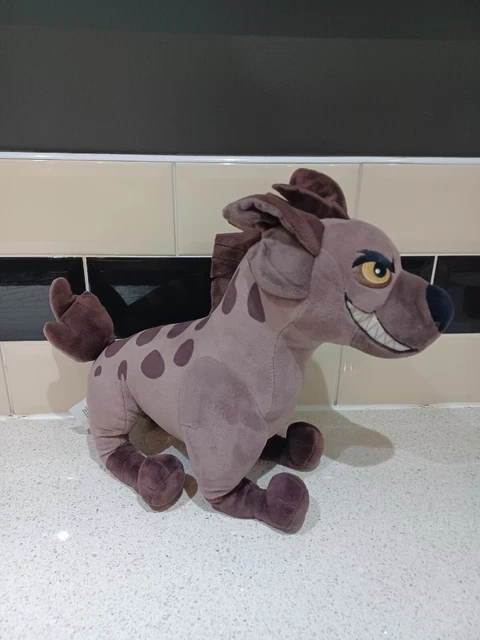 DISNEY STORE STAMPED Lion King Lion Guard Hyena Janja Soft Cuddly Toy