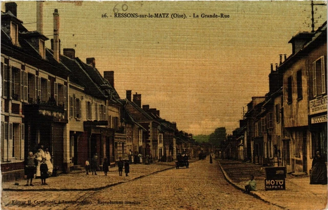 CPA RESONS-sur-le-MATZ - La Grande-Rue (259455)