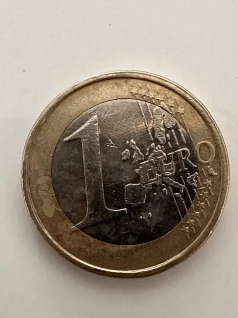 1 Euro Münze Letzebuerg 2002