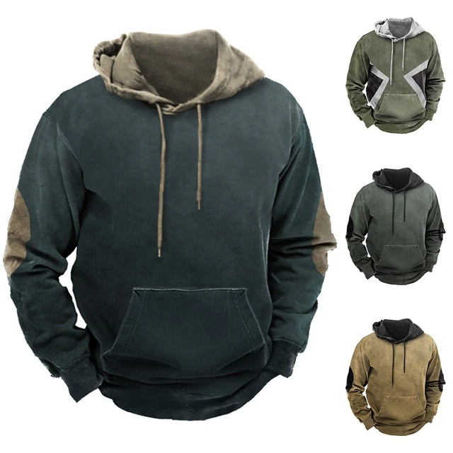 Nuovo Uomo Felpe con Cappuccio Abbigliamento Sportivo Traspirante Casual Comodo