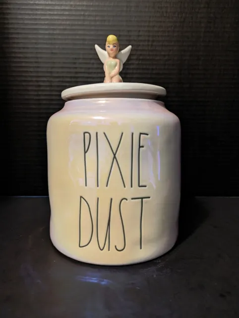 New-Tinkerbell Pixie Dust Cookie Jar/Canister-New