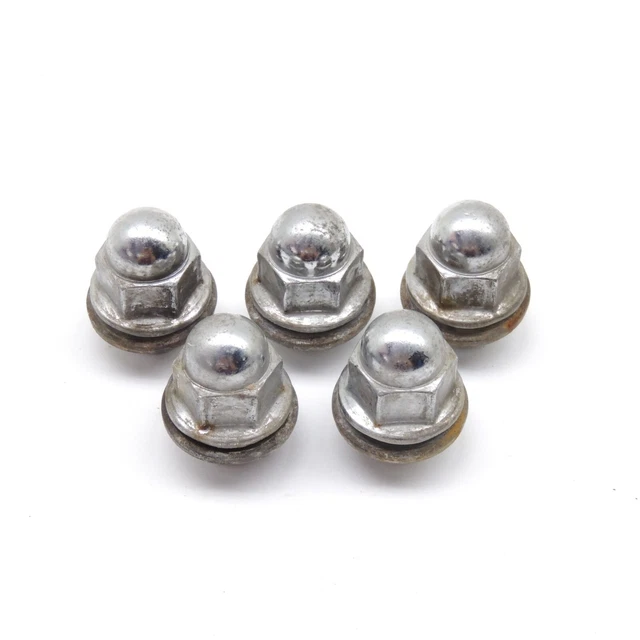 15 MITSUBISHI EVOLUTION Evo X Gsr MR Five 5 Pc Wheel Lug Lugs Nut Nuts