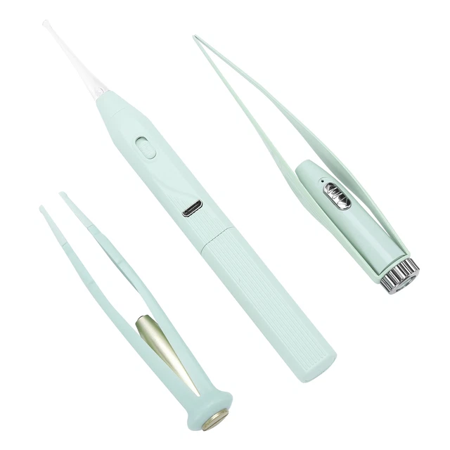 Cuchara de limpieza de orejas en espiral de cera USB herramienta de limpieza de orejas para niños
