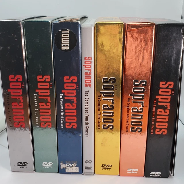 THE SOPRANOS COMPLETE Series Seasons 16 DVD Box Sets James Gandolfini