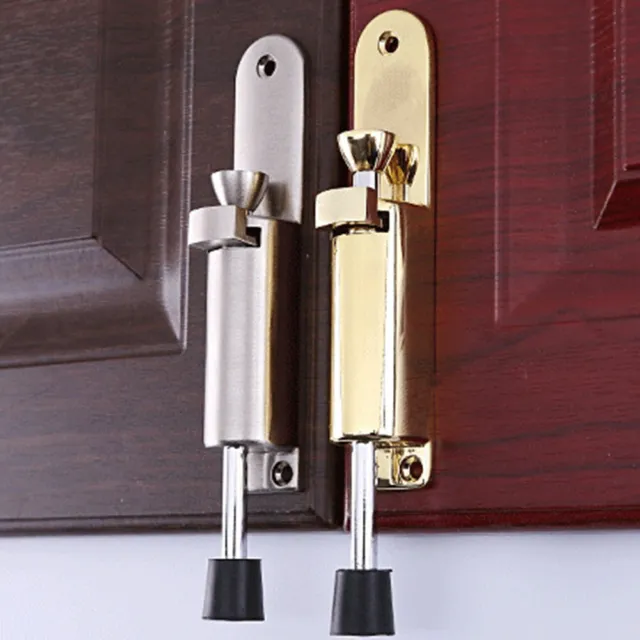 Stainless Steel Door Stopper for Floor and Gate Stay Catch Latch Long lasting