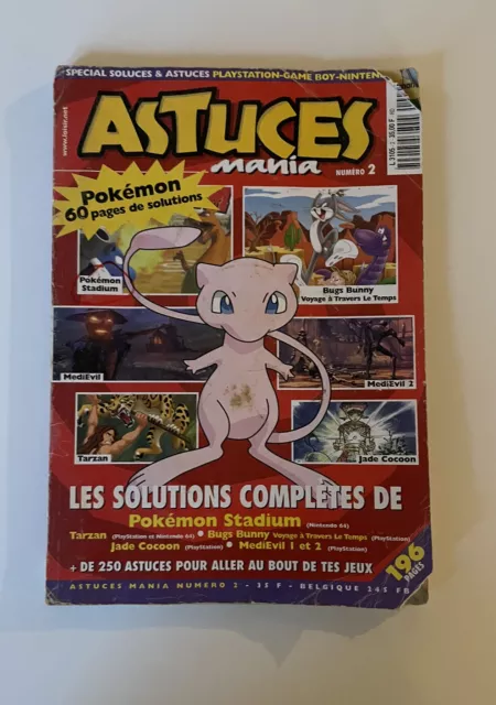 Astuces Mania n2 (Playstation - Game Boy - N64) Mauvais Etat