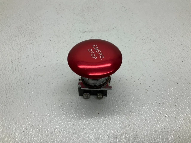 Cutler Hammer 10250T Red Emergency Stop Momentary Push Button 2-73 (TSC)
