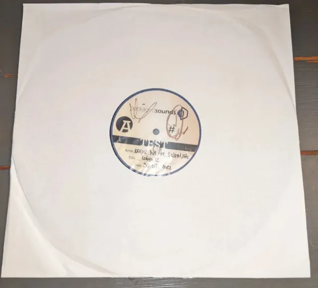 We are Scientists - Lobes Vinyl LP /20  VERY RARE SIGNED TEST PRESSING