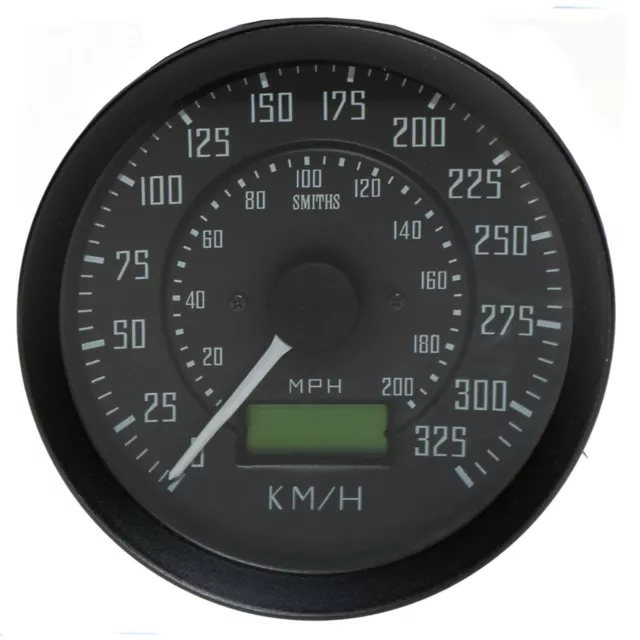 Smiths Classic GT40 Style Speedometer Electronic Programmable 0-325Kph 100mm