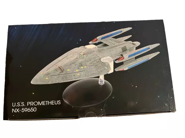 Star Trek Eaglemoss Voyager USS Prometheus XL Starship Model