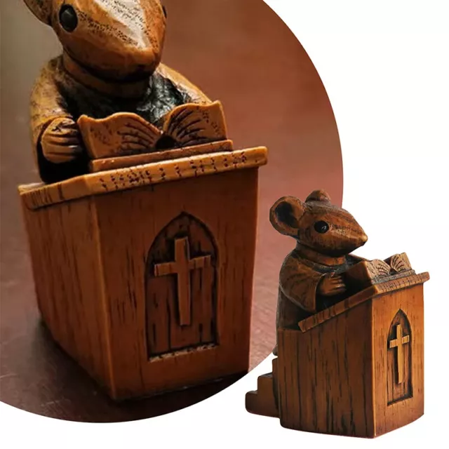Collectibles Figurines Art Crafts Garden Decor Mouse Statue For Home DecoratiAW