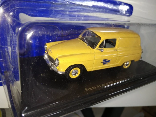 Voiture 1/43 035 –PANHARD F65 1964 – la poste – la poste - UNIVERSAL HOBBIES
