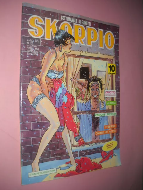 SKORPIO anno XVIII numero 27 con inserto di DAGO