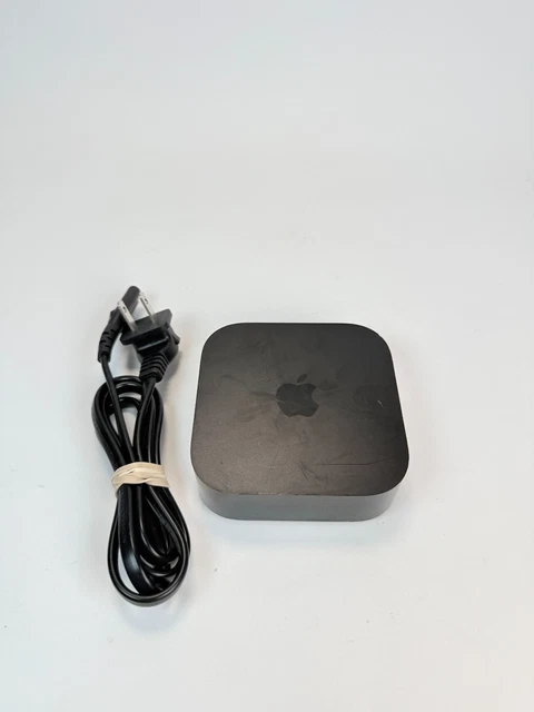 APPLE TV 4K 3rd Gen 128GB A2843 Wi-Fi + Ethernet NO REMOTE Ships