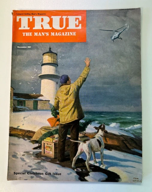 True The Man's Magazine December 1949, Special Christmas Gift Issue