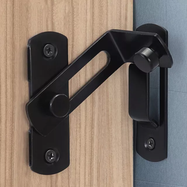 90/180Degree Door Lock Guard Bolt Stainless Steel Toggle Sliding Barn Door Lock