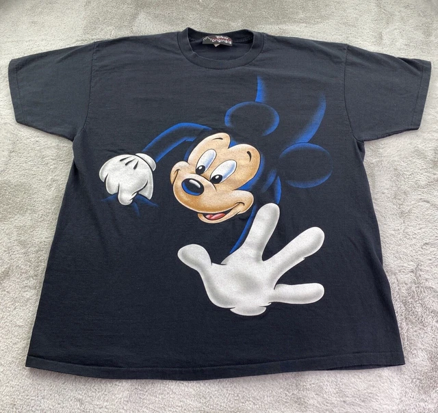 VTG DISNEY SHIRT Mens One Size Mickey Mouse 90s Originals Wrap