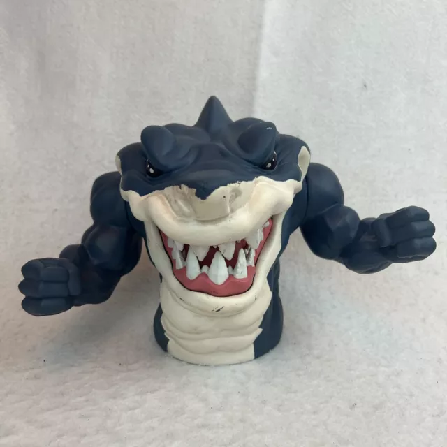 Vintage 1994 Street Sharks RIPSTER Hand Puppet Street Wise Designs SHARK RARE