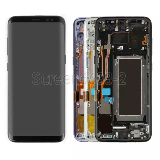 Complet Écran LCD Vitre Tactile+Cadre Pour Samsung Galaxy S8 G950 /S8+ Plus G955
