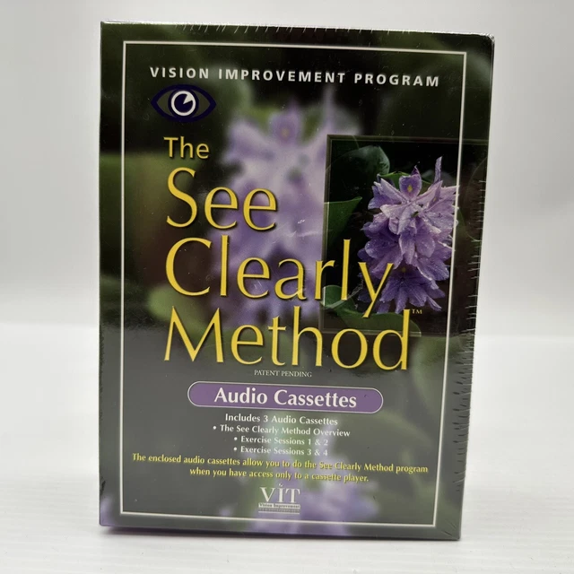 The See Clearly Method - Juego de Programa de Mejora de la Visión [Casetes de Audio] SELLADO