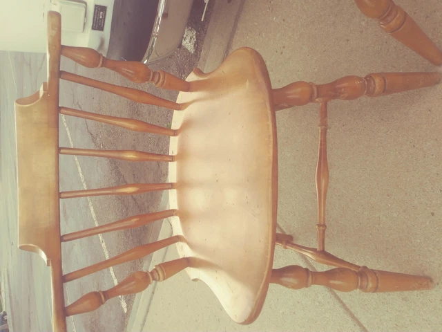 2 Antique Vintage Pennsylvania House Chairs Set For Sale!