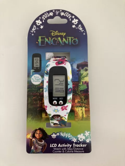 Disney Encanto Children's LED Display Activity Tracker Fitness Strap Watch